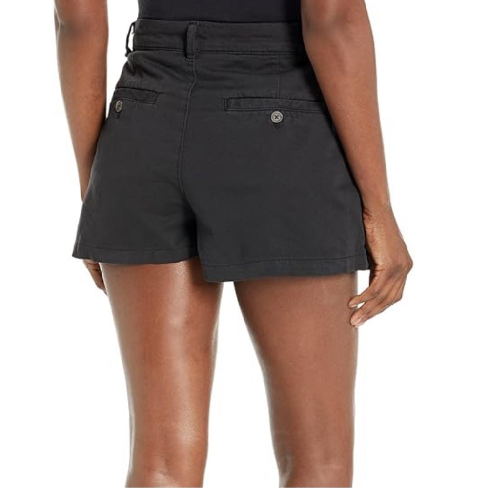 Free People Billie Chino Shorts Black - Picture 2 of 10